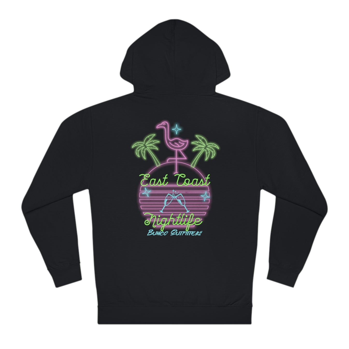 East Coast Nightlife - Hooded Sweatshirt