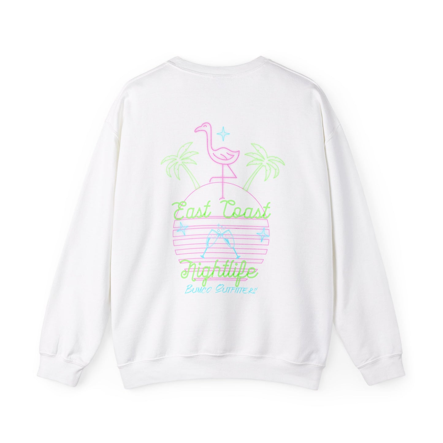 East Coast Nightlife - Crewneck Sweatshirt