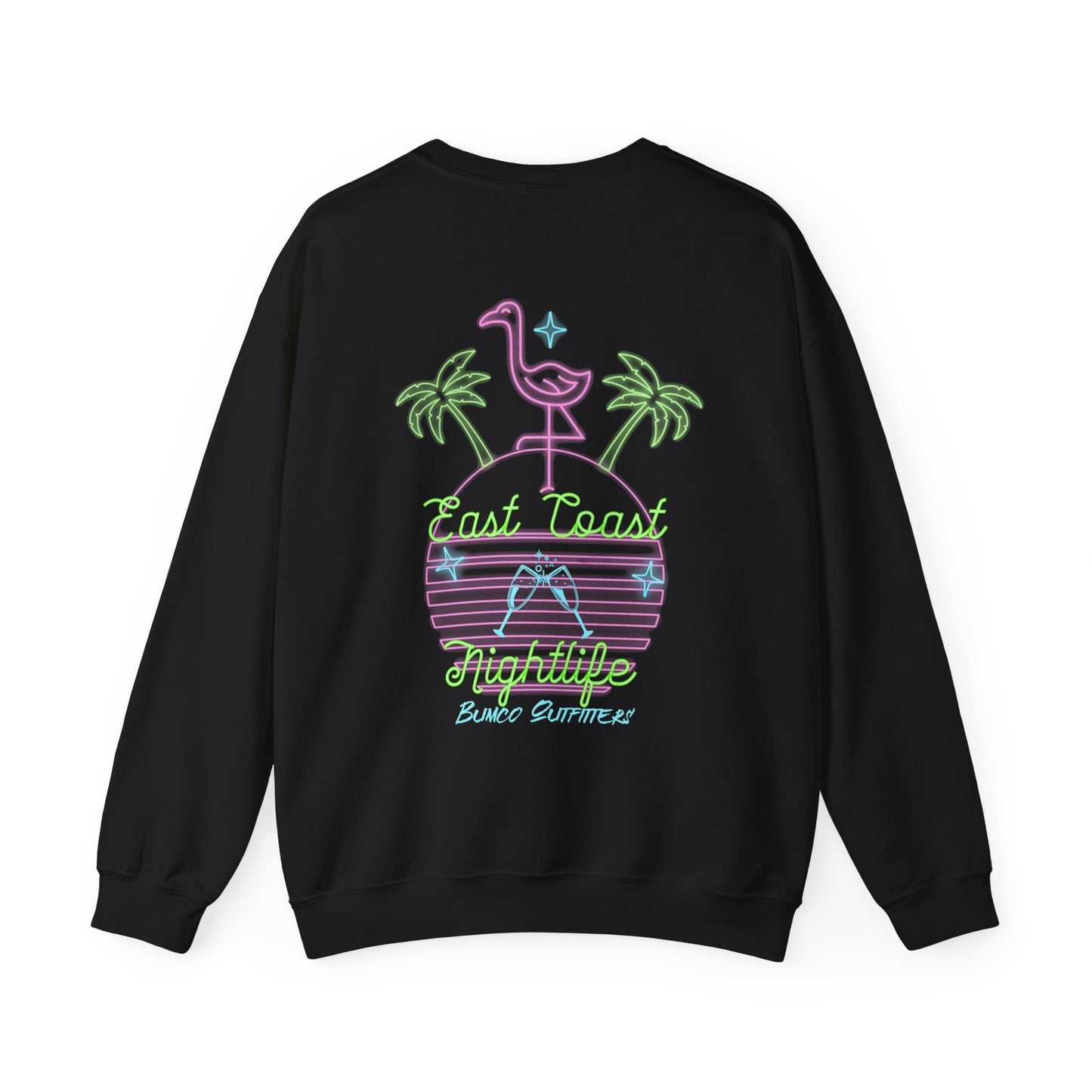 East Coast Nightlife - Crewneck Sweatshirt