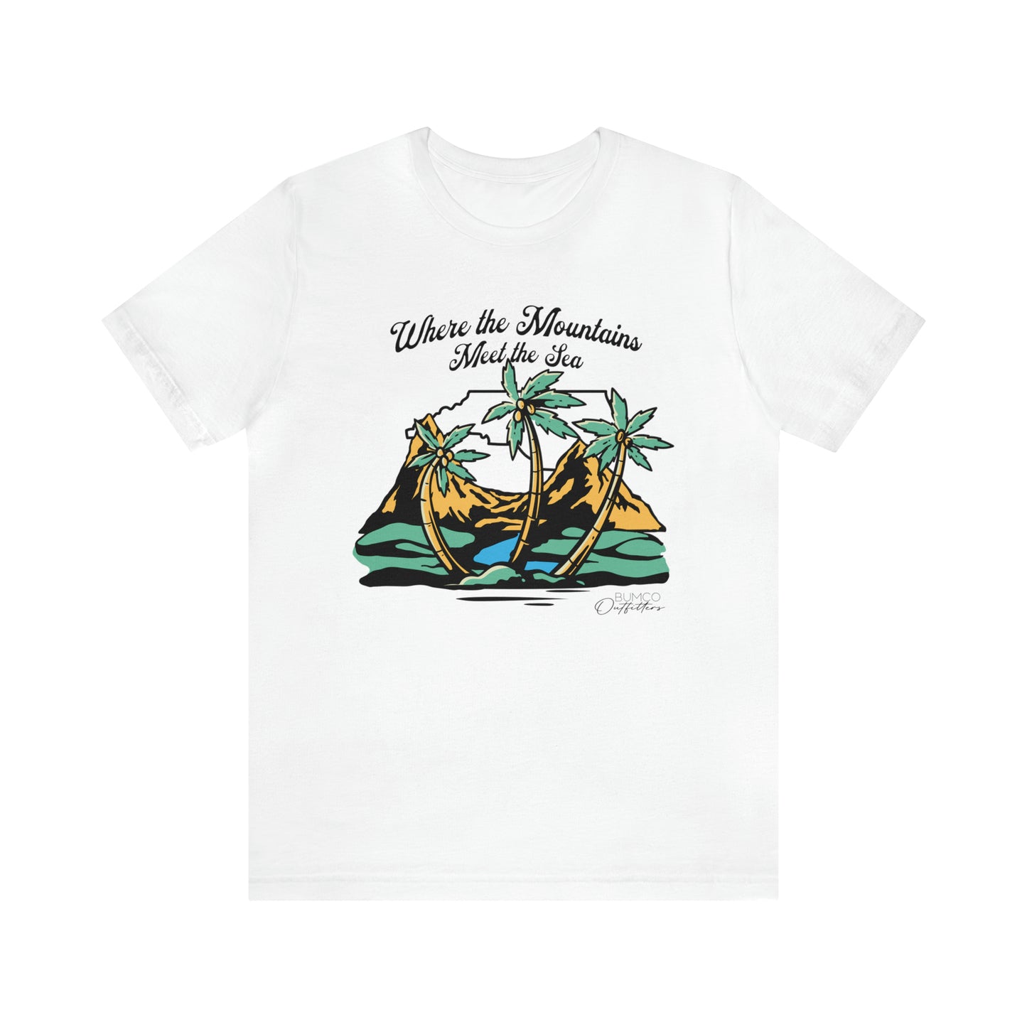 Where the Mountains Meet the Sea - T-Shirt