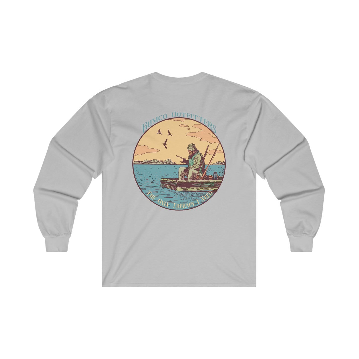 Fishing Therapy Long Sleeve Tee