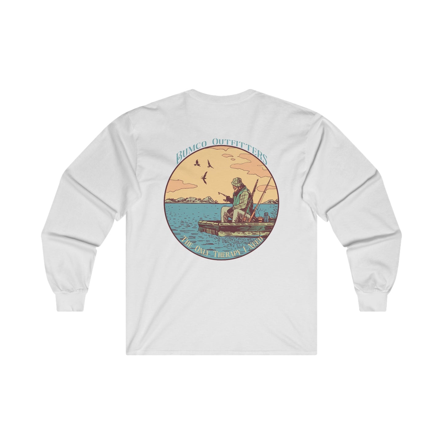 Fishing Therapy Long Sleeve Tee