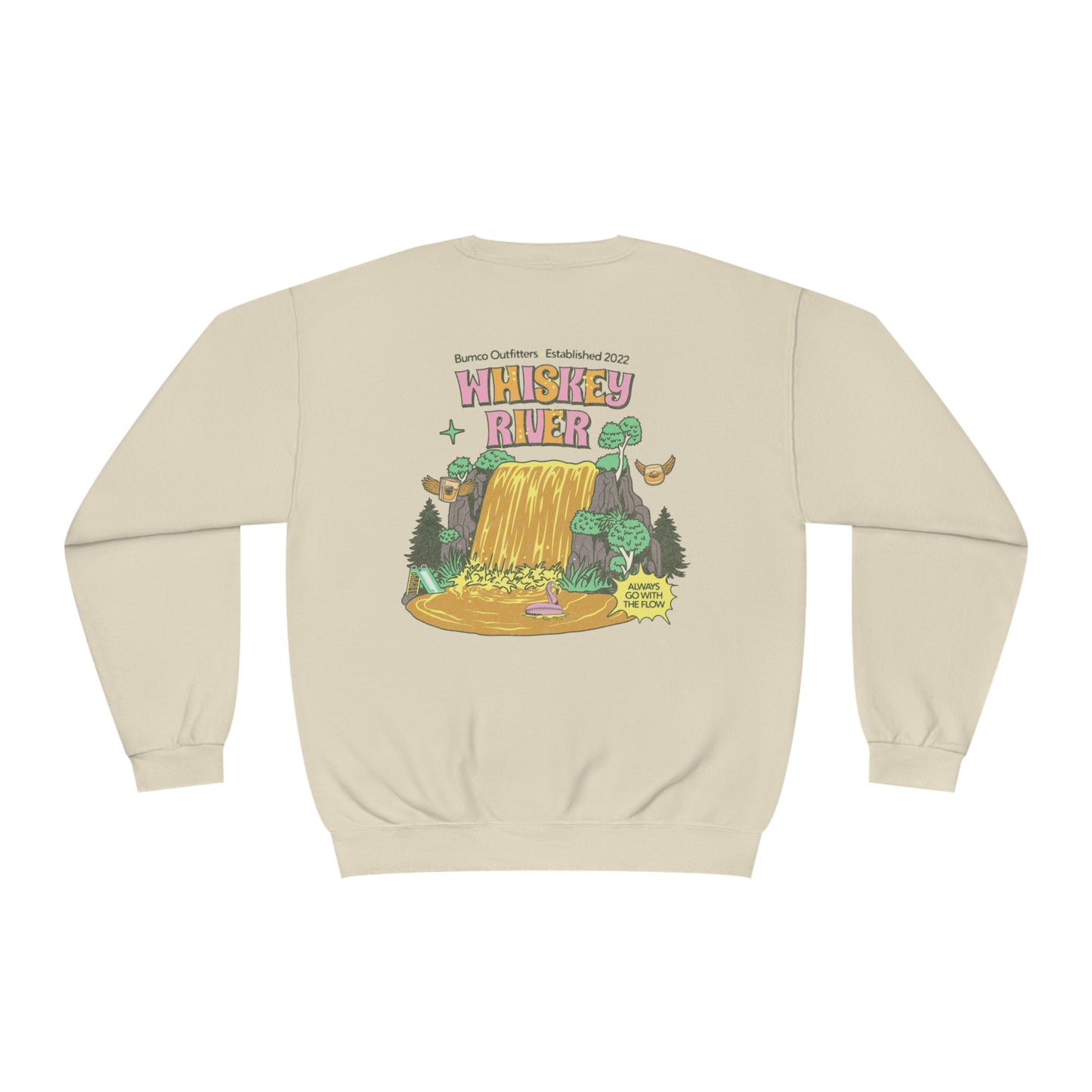 Whiskey River - Crewneck Sweatshirt