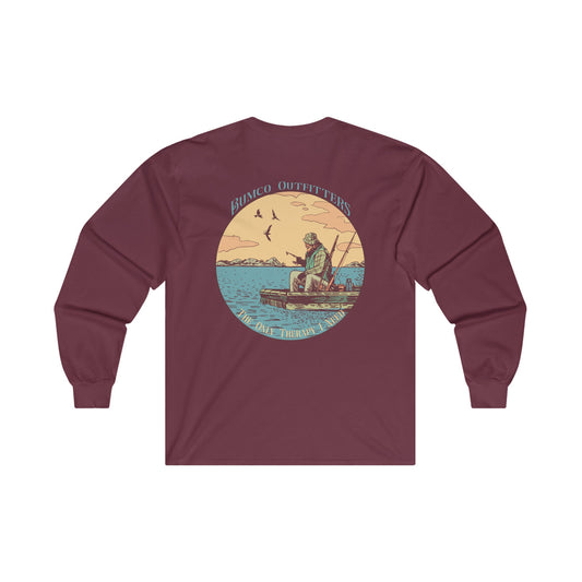 Fishing Therapy Long Sleeve Tee