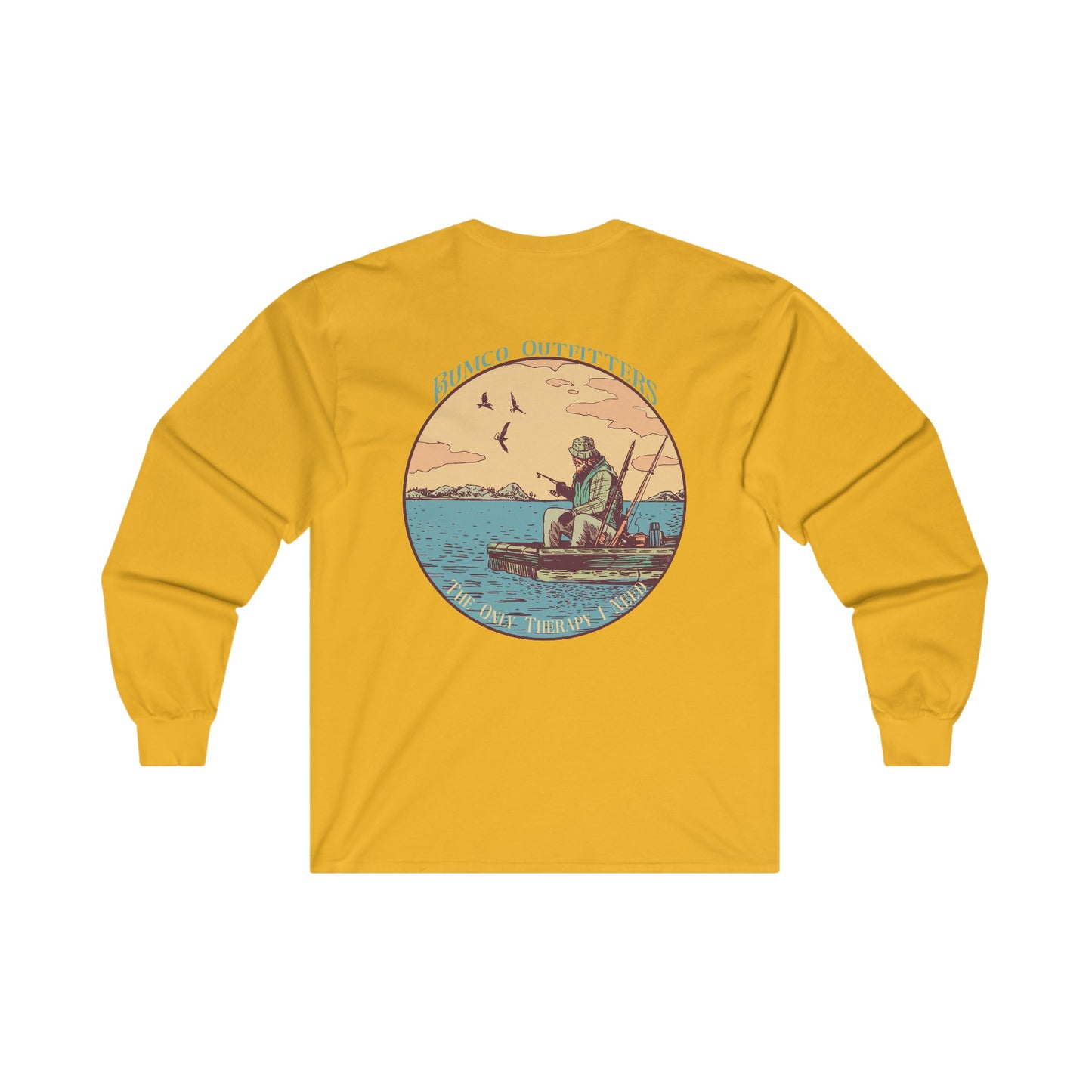 Fishing Therapy Long Sleeve Tee