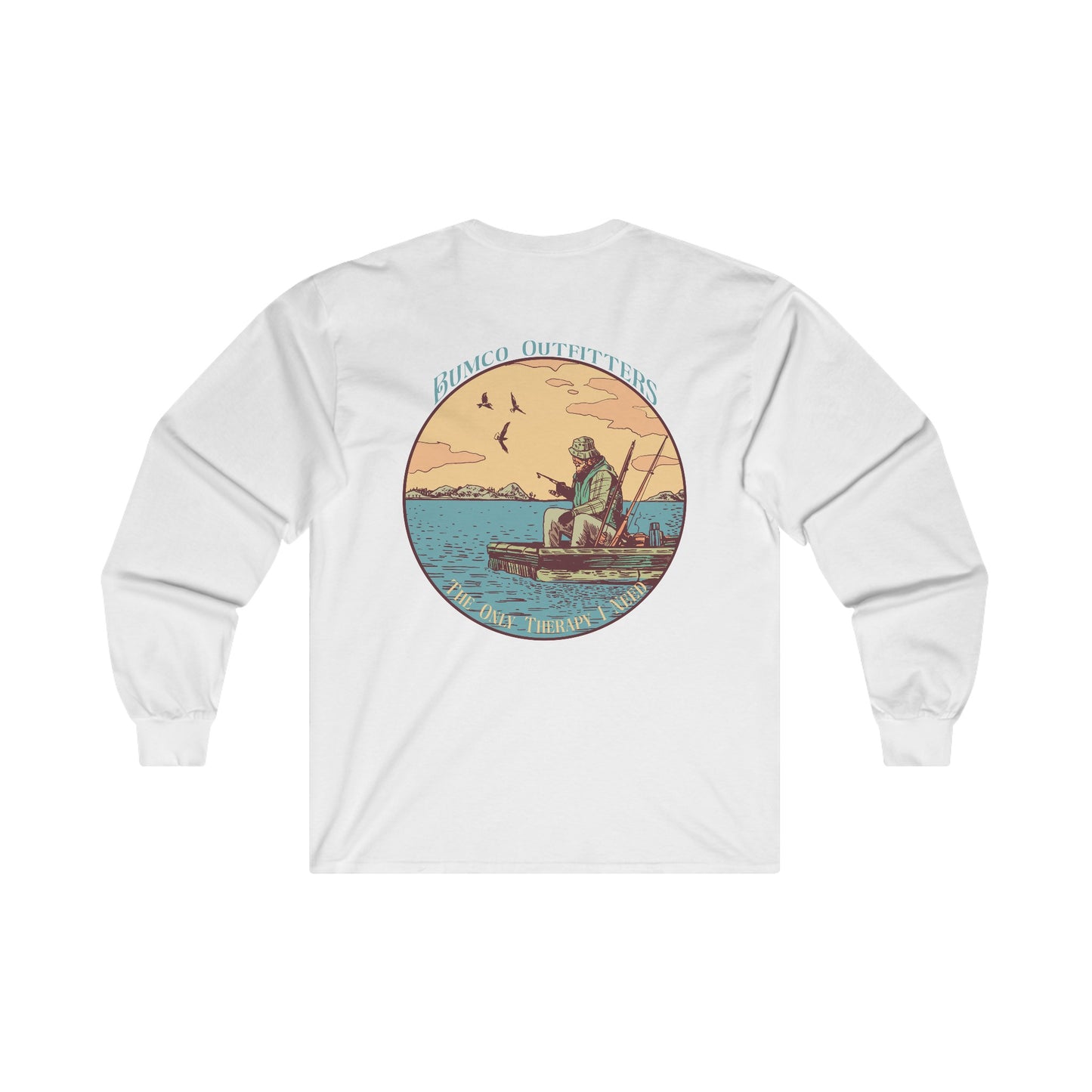 Fishing Therapy Long Sleeve Tee