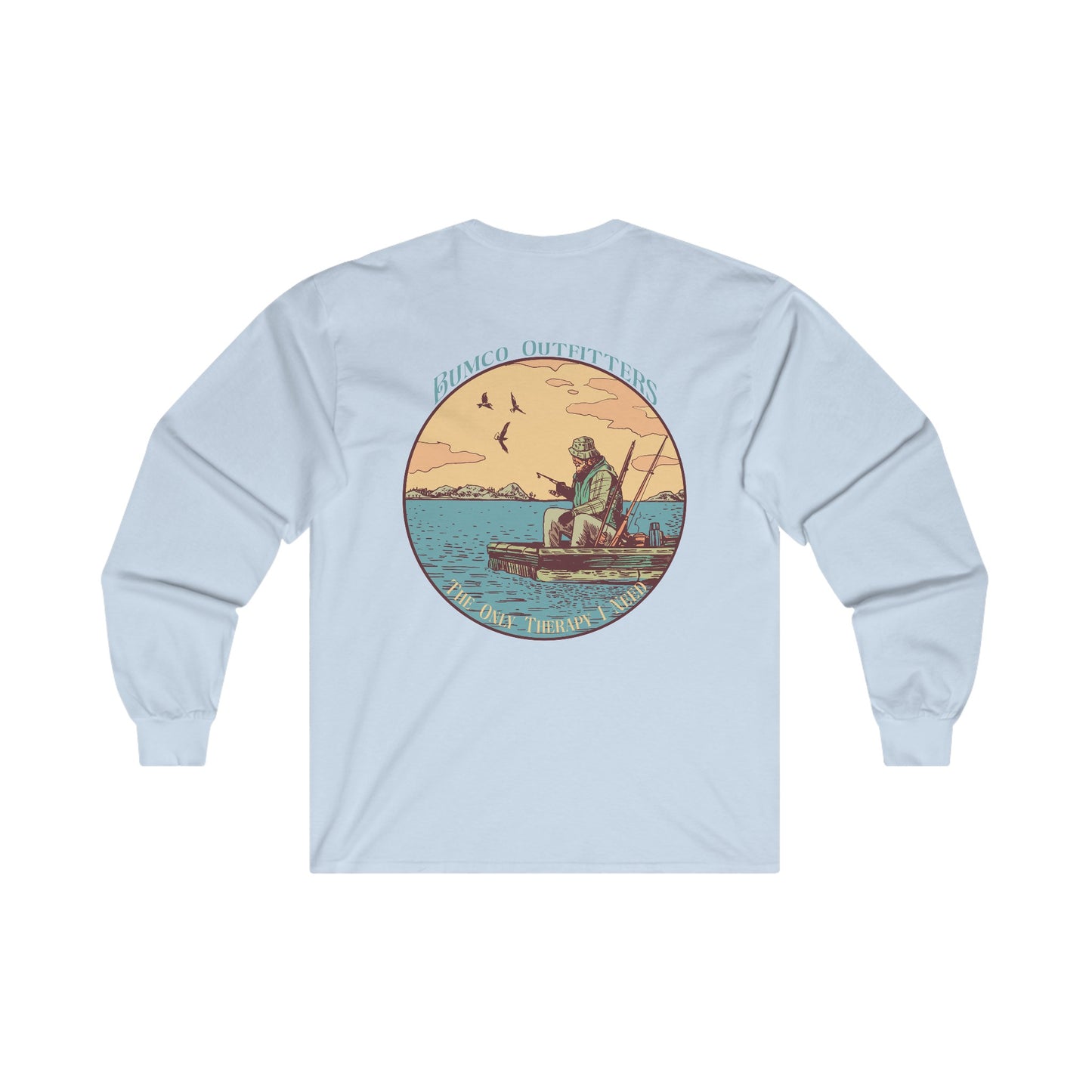 Fishing Therapy Long Sleeve Tee