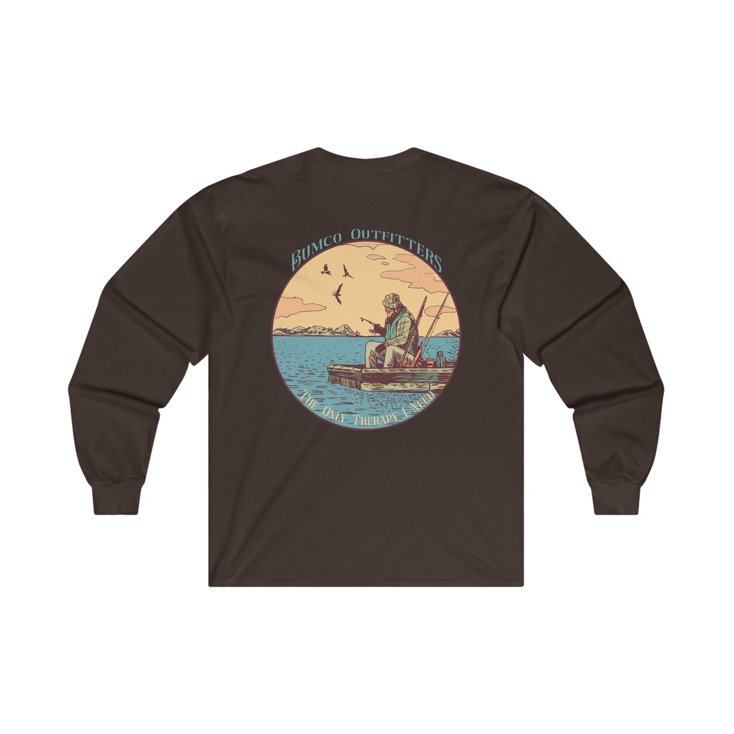 Fishing Therapy Long Sleeve Tee