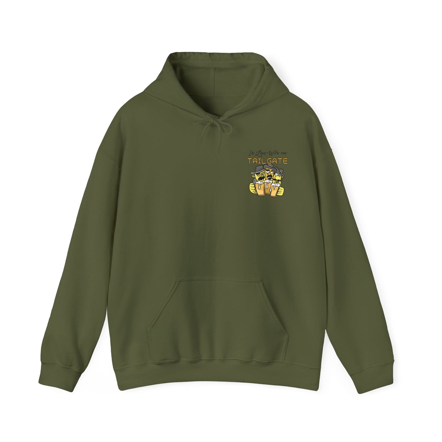 In Love with the Tailgate - Hooded Sweatshirt