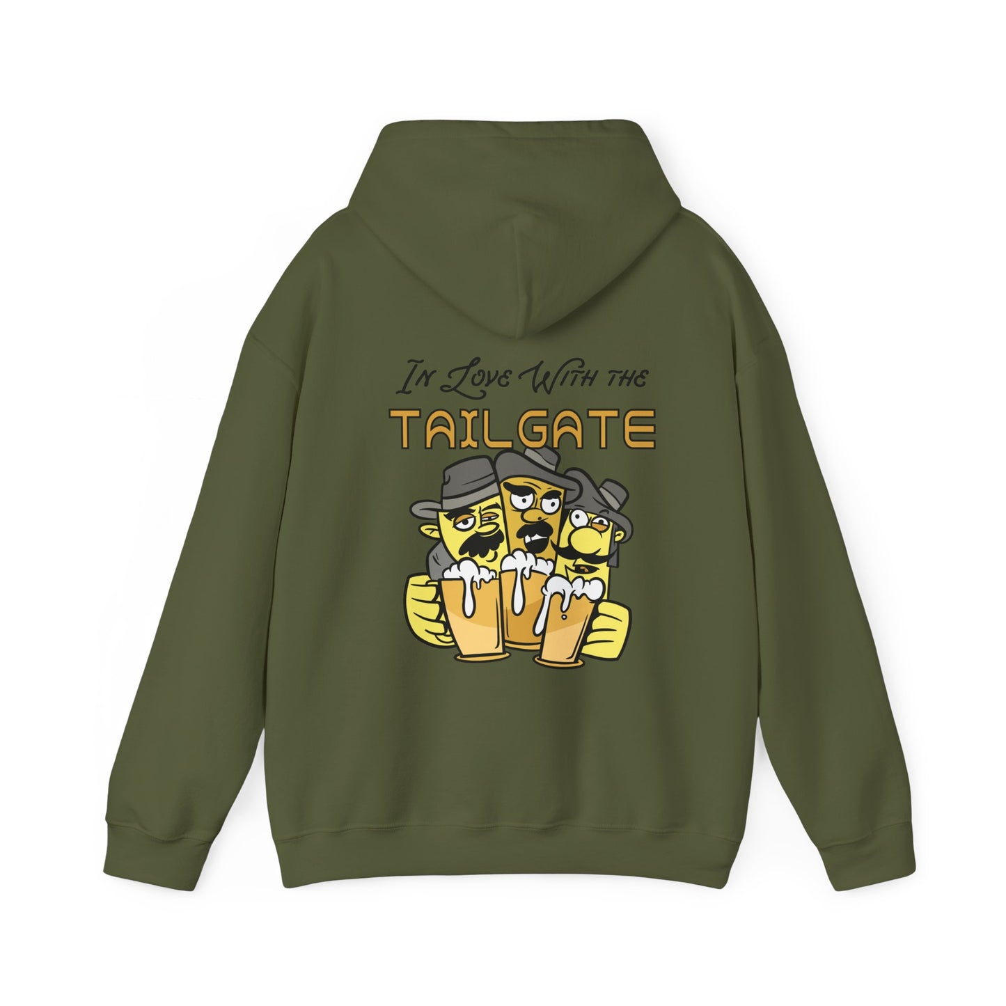 In Love with the Tailgate - Hooded Sweatshirt